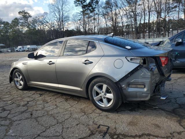 5XXGM4A73EG281920 - 2014 KIA OPTIMA LX SILVER photo 2