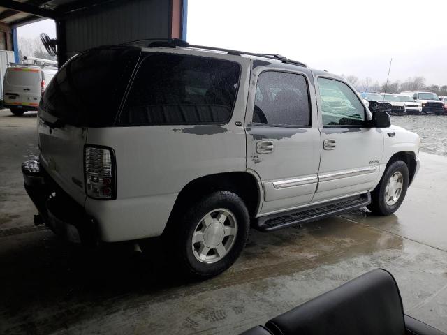 1GKEC13ZX4J247432 - 2004 GMC YUKON WHITE photo 3