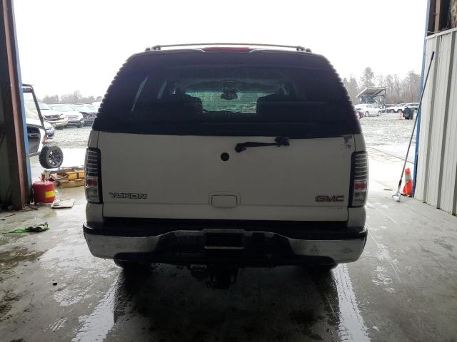 1GKEC13ZX4J247432 - 2004 GMC YUKON WHITE photo 6