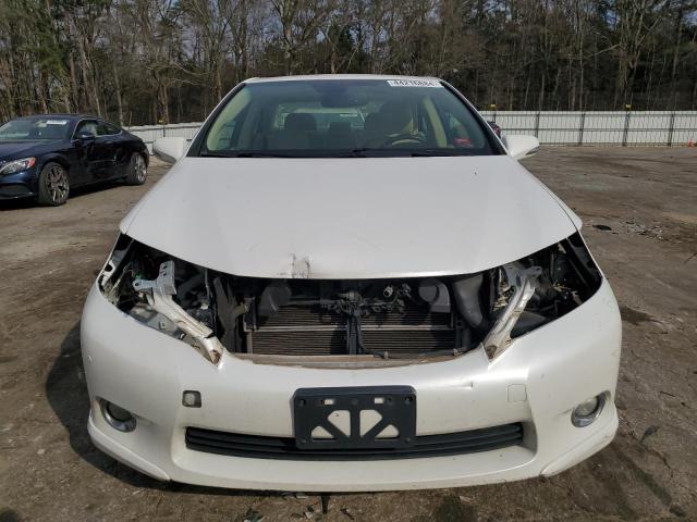 JTHBB1BA0A2012510 - 2010 LEXUS HS 250H WHITE photo 5