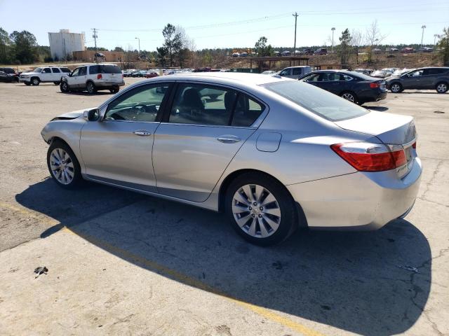 1HGCR2F8XDA223207 - 2013 HONDA ACCORD EXL SILVER photo 2