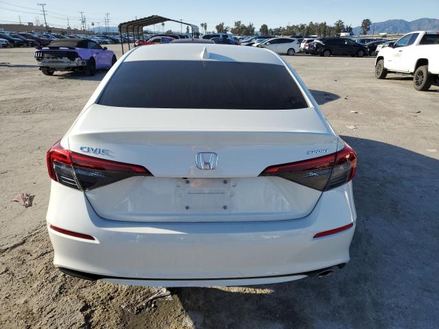 2HGFE2F52PH547952 - 2023 HONDA CIVIC SPORT WHITE photo 6