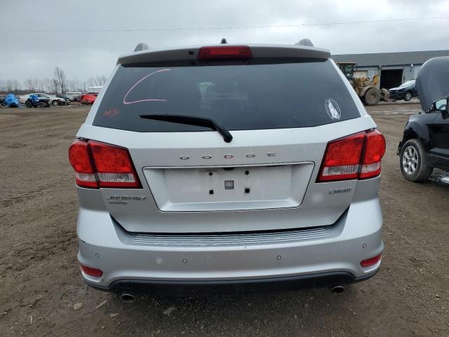 3C4PDDDG2DT595380 - 2013 DODGE JOURNEY CREW SILVER photo 6