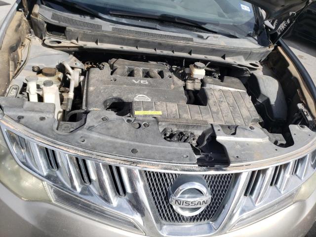 JN8AZ1MU8AW015149 - 2010 NISSAN MURANO S SILVER photo 12