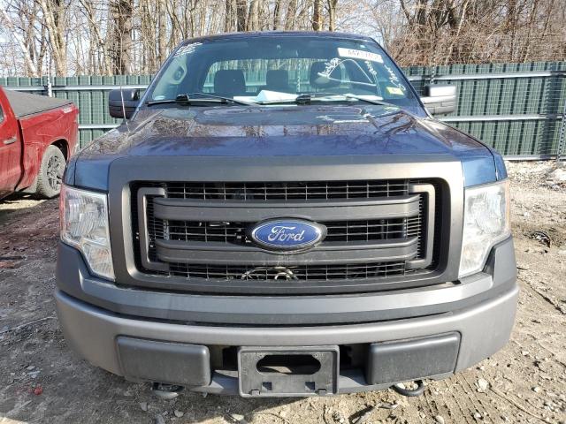 1FTNF1EF6DKE68607 - 2013 FORD F150 BLUE photo 5