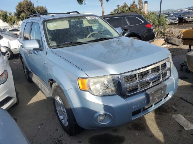 1FMCU49H48KA77970 - 2008 FORD ESCAPE HEV BLUE photo 4