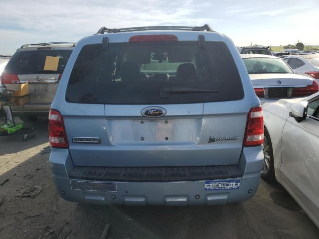 1FMCU49H48KA77970 - 2008 FORD ESCAPE HEV BLUE photo 6