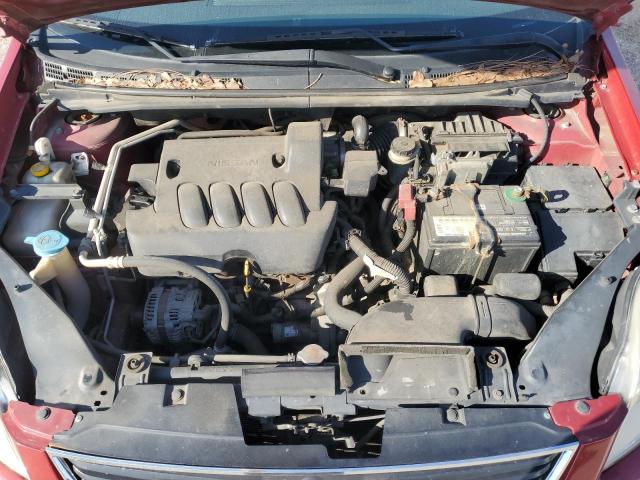 3N1AB6AP0CL672180 - 2012 NISSAN SENTRA 2.0 RED photo 11