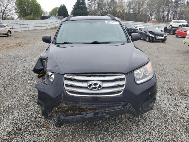 5XYZG3AB0CG109142 - 2012 HYUNDAI SANTA FE GLS BLACK photo 5