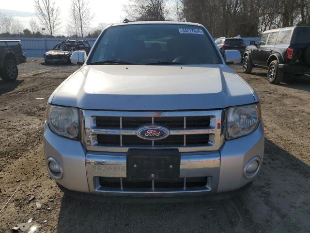 1FMCU9EGXBKB76603 - 2011 FORD ESCAPE LIMITED SILVER photo 5