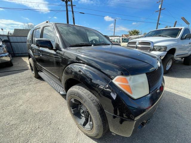 5N1AR18W05C754400 - 2005 NISSAN PATHFINDER LE BLACK photo 1