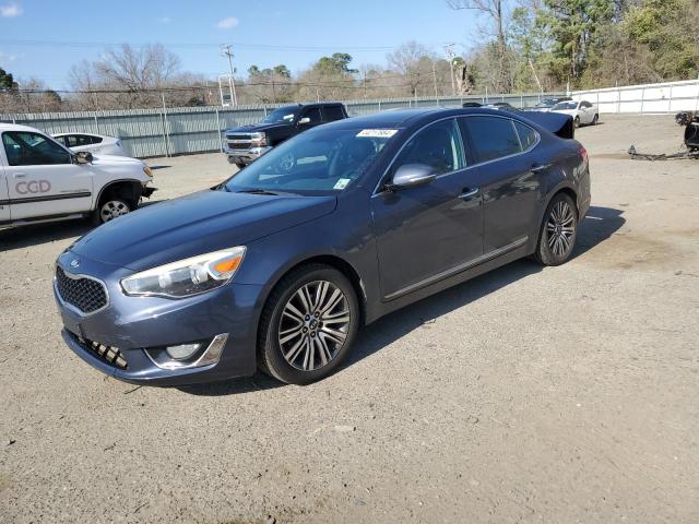 KNALN4D73F5193265 - 2015 KIA CADENZA PREMIUM BLUE photo 1