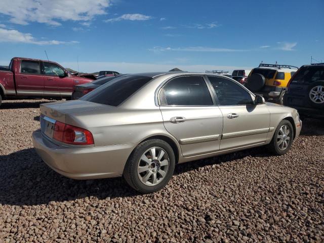 KNAGD128245298598 - 2004 KIA OPTIMA LX TAN photo 3