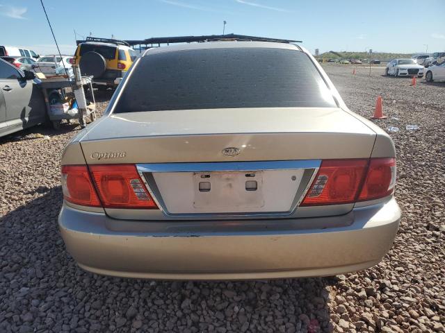 KNAGD128245298598 - 2004 KIA OPTIMA LX TAN photo 6