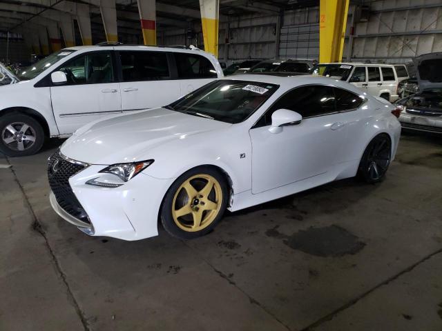 JTHHE5BC6F5008820 - 2015 LEXUS RC 350 WHITE photo 1