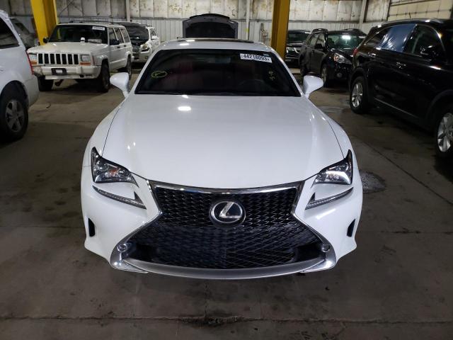 JTHHE5BC6F5008820 - 2015 LEXUS RC 350 WHITE photo 5