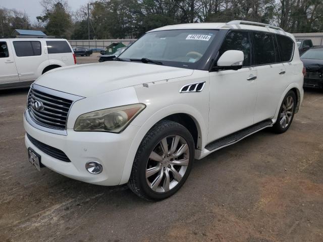 JN8AZ2NF4B9502287 - 2011 INFINITI QX56 WHITE photo 1