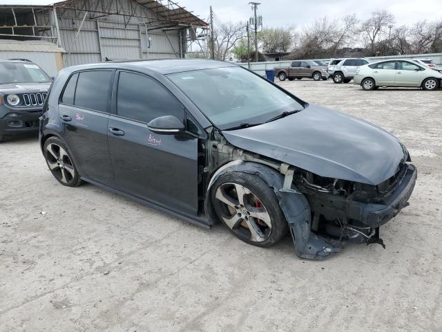 3VW447AU2HM036357 - 2017 VOLKSWAGEN GTI S/SE BLUE photo 4