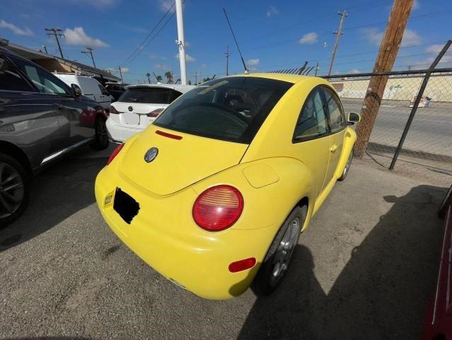 3VWBC21C1YM400563 - 2000 VOLKSWAGEN NEW BEETLE GL YELLOW photo 4