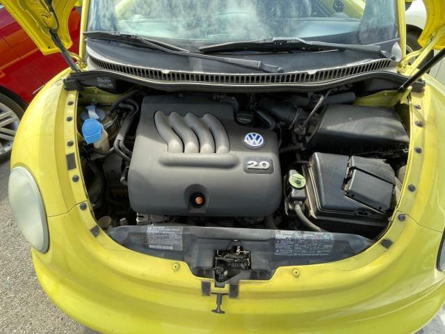 3VWBC21C1YM400563 - 2000 VOLKSWAGEN NEW BEETLE GL YELLOW photo 7