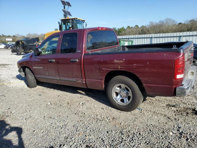 1D7HA18ZX2S599589 - 2002 DODGE RAM 1500 BURGUNDY photo 2