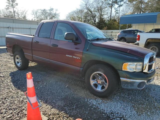 1D7HA18ZX2S599589 - 2002 DODGE RAM 1500 BURGUNDY photo 4