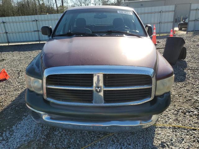 1D7HA18ZX2S599589 - 2002 DODGE RAM 1500 BURGUNDY photo 5