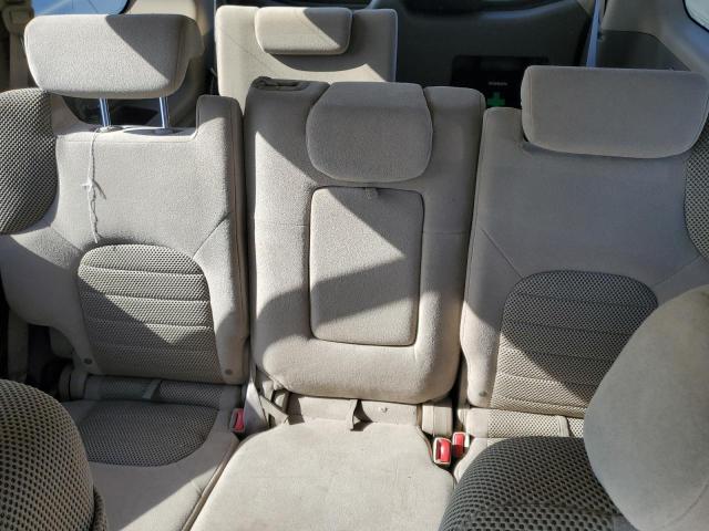 5N1AR18BX8C641121 - 2008 NISSAN PATHFINDER S BLACK photo 10
