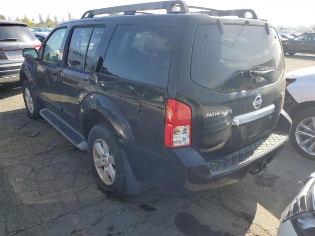 5N1AR18BX8C641121 - 2008 NISSAN PATHFINDER S BLACK photo 2
