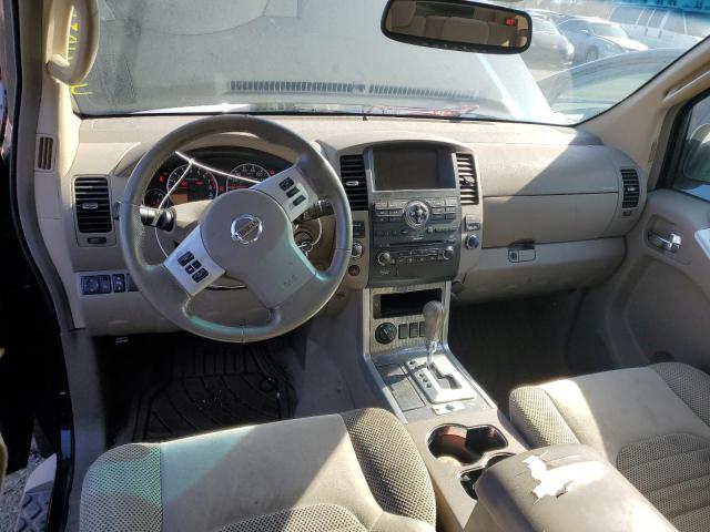 5N1AR18BX8C641121 - 2008 NISSAN PATHFINDER S BLACK photo 8