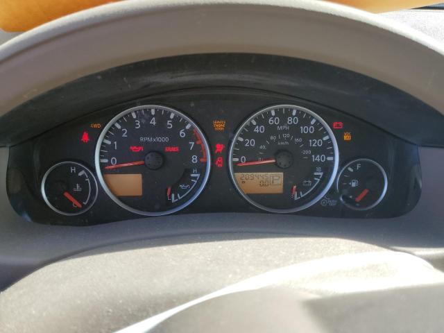 5N1AR18BX8C641121 - 2008 NISSAN PATHFINDER S BLACK photo 9