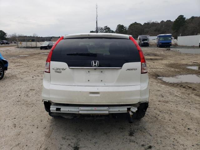 5J6RM4H55EL014740 - 2014 HONDA CR-V EX WHITE photo 6