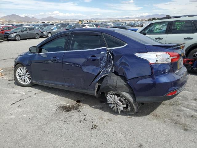 1FADP3J21GL380222 - 2016 FORD FOCUS TITANIUM BLUE photo 2