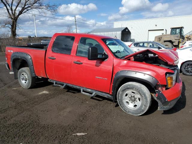 1GT4KZBG7AF152060 - 2010 GMC SIERRA K2500 HEAVY DUTY RED photo 4