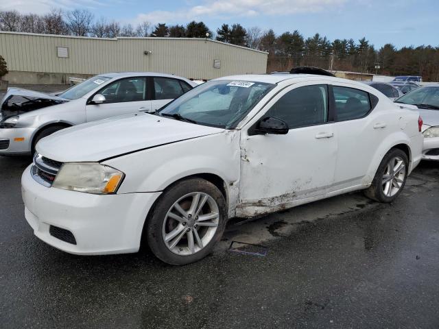 1C3CDZCB1CN198957 - 2012 DODGE AVENGER SXT WHITE photo 1