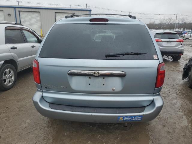 1C4GP45R75B251991 - 2005 CHRYSLER TOWN & COU ლურჯი ფოტო 6