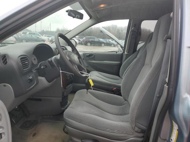 1C4GP45R75B251991 - 2005 CHRYSLER TOWN & COU ლურჯი ფოტო 7