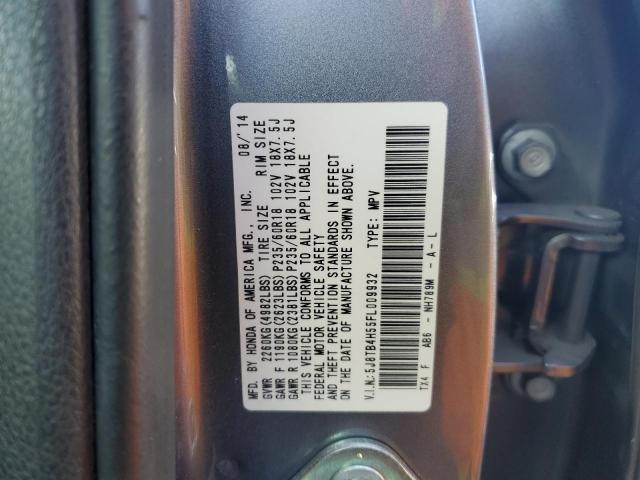 5J8TB4H55FL009932 - 2015 ACURA RDX TECHNOLOGY GRAY photo 13