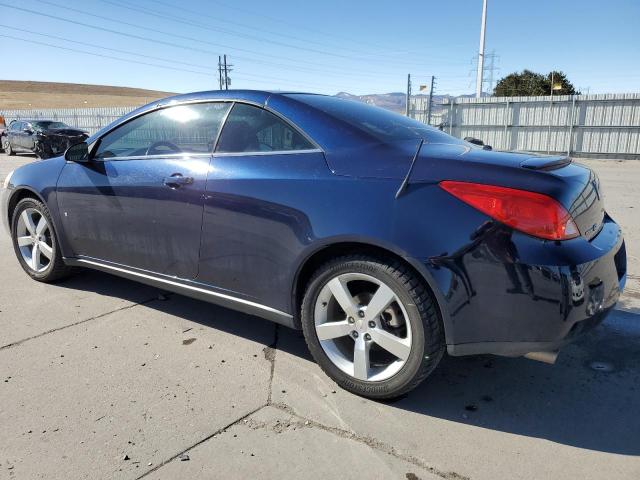 1G2ZH36N794110087 - 2009 PONTIAC G6 GT BLUE photo 2