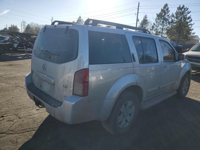 5N1AR18WX6C612699 - 2006 NISSAN PATHFINDER LE ვერცხლისფერი ფოტო 3