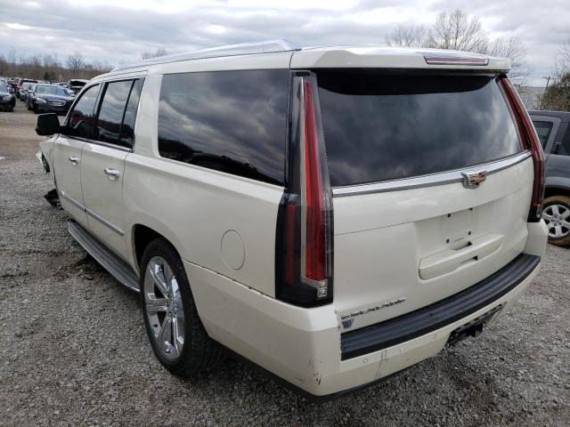 1GYS4SKJ1FR589833 - 2015 CADILLAC ESCALADE ESV LUXURY WHITE photo 2