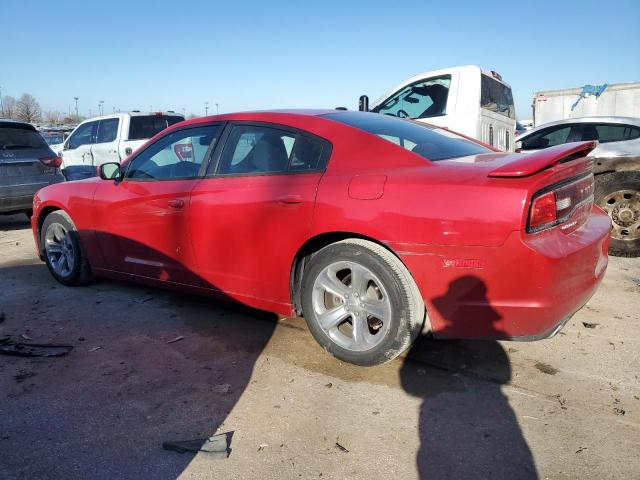 2C3CDXHG0CH215524 - 2012 DODGE CHARGER SXT RED photo 2