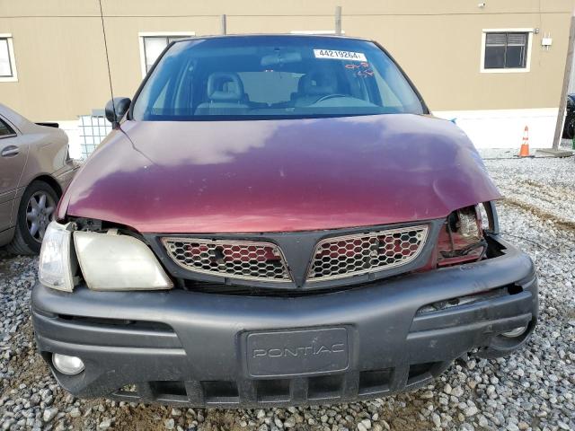 1GMDU03E92D217888 - 2002 PONTIAC MONTANA BURGUNDY photo 5