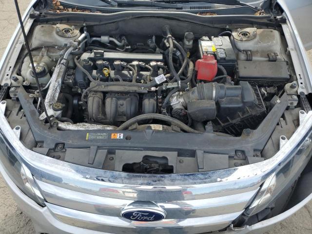 3FAHP0JA8AR293904 - 2010 FORD FUSION SEL SILVER photo 11