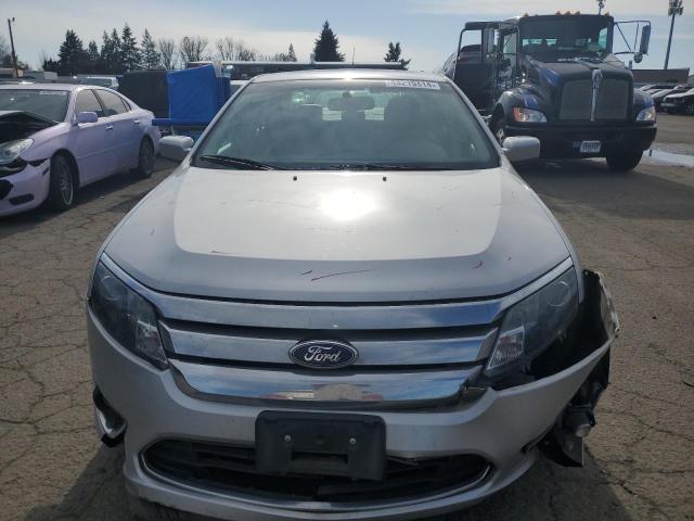 3FAHP0JA8AR293904 - 2010 FORD FUSION SEL SILVER photo 5