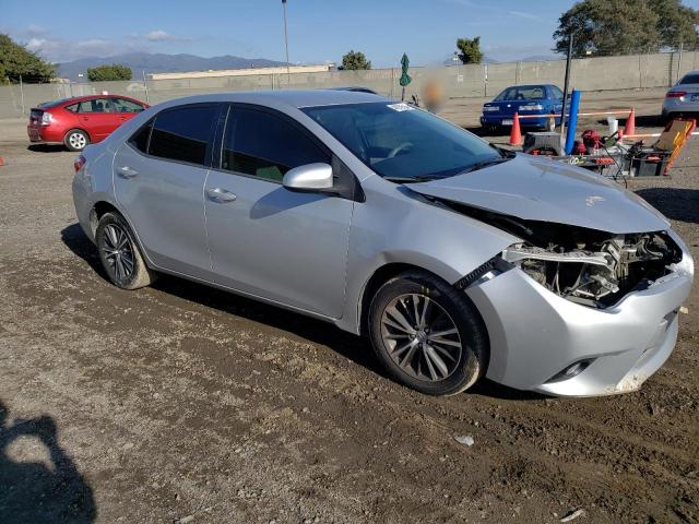 5YFBURHE0GP561347 - 2016 TOYOTA COROLLA L SILVER photo 4