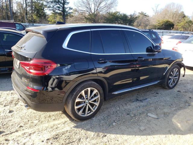 5UXTR9C50KLD95489 - 2019 BMW X3 XDRIVE30I BLACK photo 3