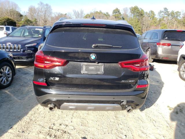 5UXTR9C50KLD95489 - 2019 BMW X3 XDRIVE30I BLACK photo 6