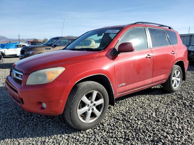 JTMBK31V476016918 - 2007 TOYOTA RAV4 LIMITED RED photo 1