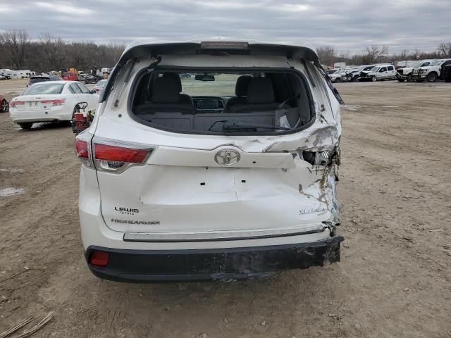 5TDJKRFH8GS248830 - 2016 TOYOTA HIGHLANDER XLE 白色 照片 6